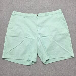 Nautica The Deck Short Stretch Chino Shorts Men's 48W BG Aqua Blue Comfortable
